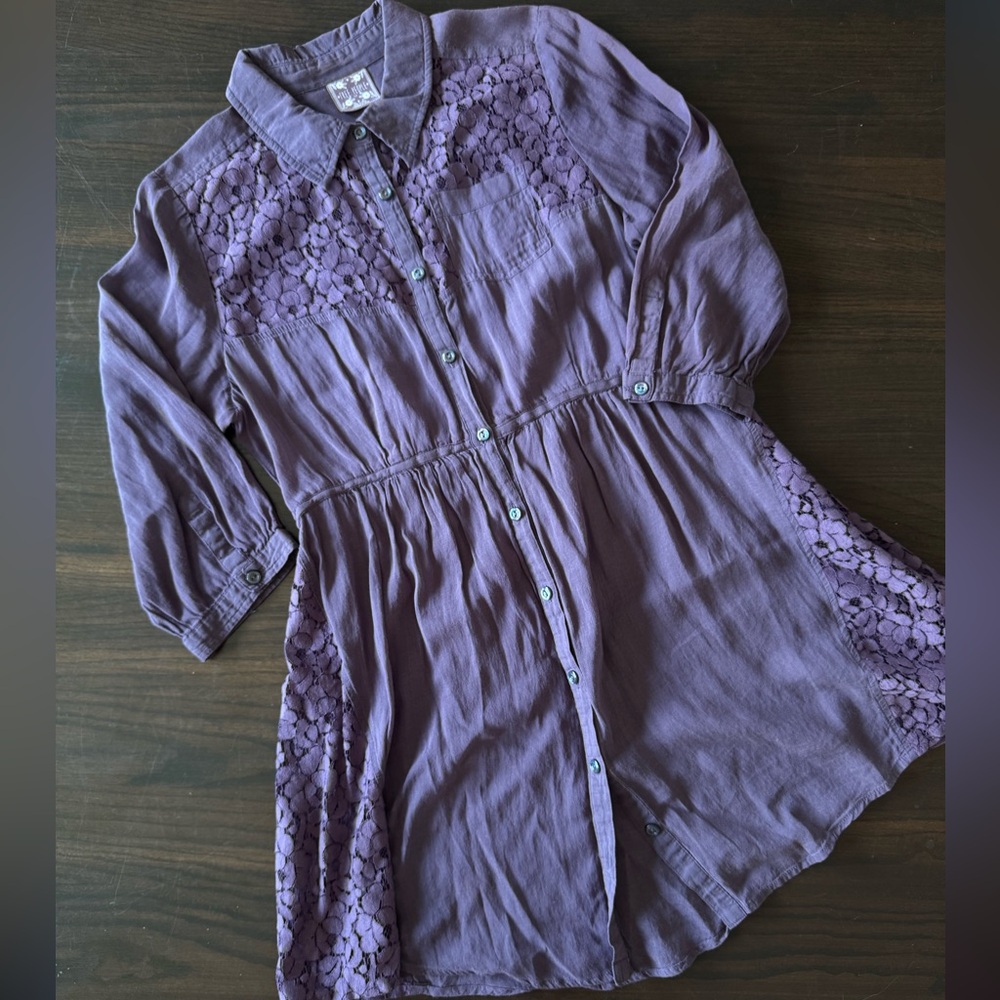 Free People Sheer Long Top size 10